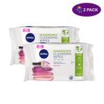 Nivea Toallas Desmaquillantes Para Piel Seca (25 Toallas) 2 x $7.00