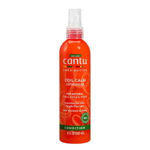 Cantu Shea Butter Coil Calm Shine Enhancing Moisturizing Detangler Hair (8 fl Oz)