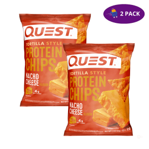Quest Nutrition Style Protein Chips, Nacho Cheese (1.1 Oz)  2 x $5.50