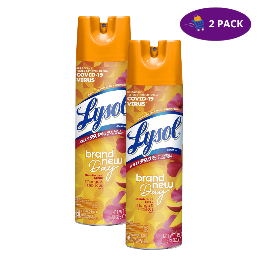 24 Lysol Disinfectant Spray Brand New Day (19 Oz) 2 x $15.00 - Imagen 1