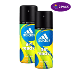 Adidas Get Ready For Hum (150 ml) 2 x $7.00