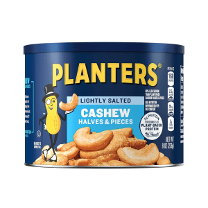 Planters Lightly Salted Cashews Halves & Pieces (8 Oz)