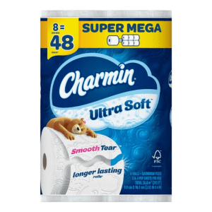 Charmin Papel Higiénico Ultra Suave  (8 Rollos)