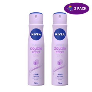 Nivea Desodorante  Double Effect (250 ml) 2 x $9.00