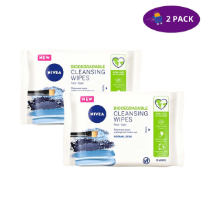 Nivea Cleansing Wipes  Normal Skin 25 Wipes 2 x $7.00