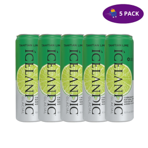 Icelandic Glacial Agua Con Gas De Lata Tahitian Lime (11.2 Oz) 5 x $7.50