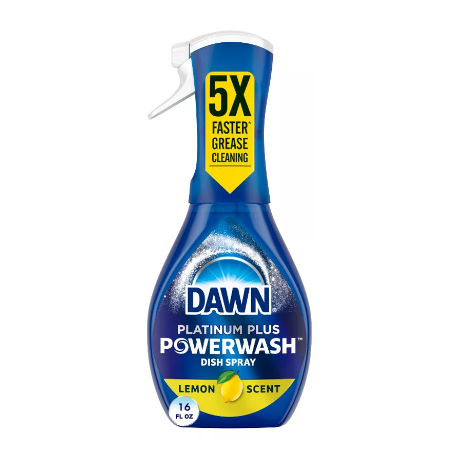 7 Dawn Lemon Powerwash Dish Spray Lemon Scent (16 Oz) - Imagen 1