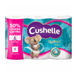 Cushelle Quilted Coconut 50% Longer 6 Roll
