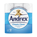 Andrex 9 Roll Classic Clean
