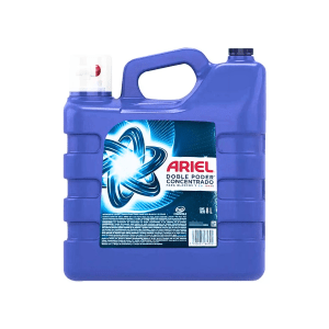 Ariel Detergente Líquido Doble Poder Concentrado (8 Lt)