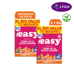 Easy Washing Powder  Detergente En Polvo (5.1 Kg) 2 x $21.00