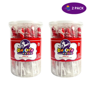 Mini Unicorn Pops Cherry (24 Pops) 2 x $6.00