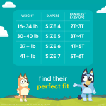 Pañales Pampers Easy Ups (37+ LB- 100 Piezas) 4T-5T - Imagen 3