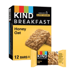 Kind Breakfast Honey Oat Breakfast Bars (6 Bars - 1.76 Oz)