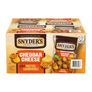 Snyder's of Hanover Pretzel Sandwiches (30 Pack - 1 Oz)