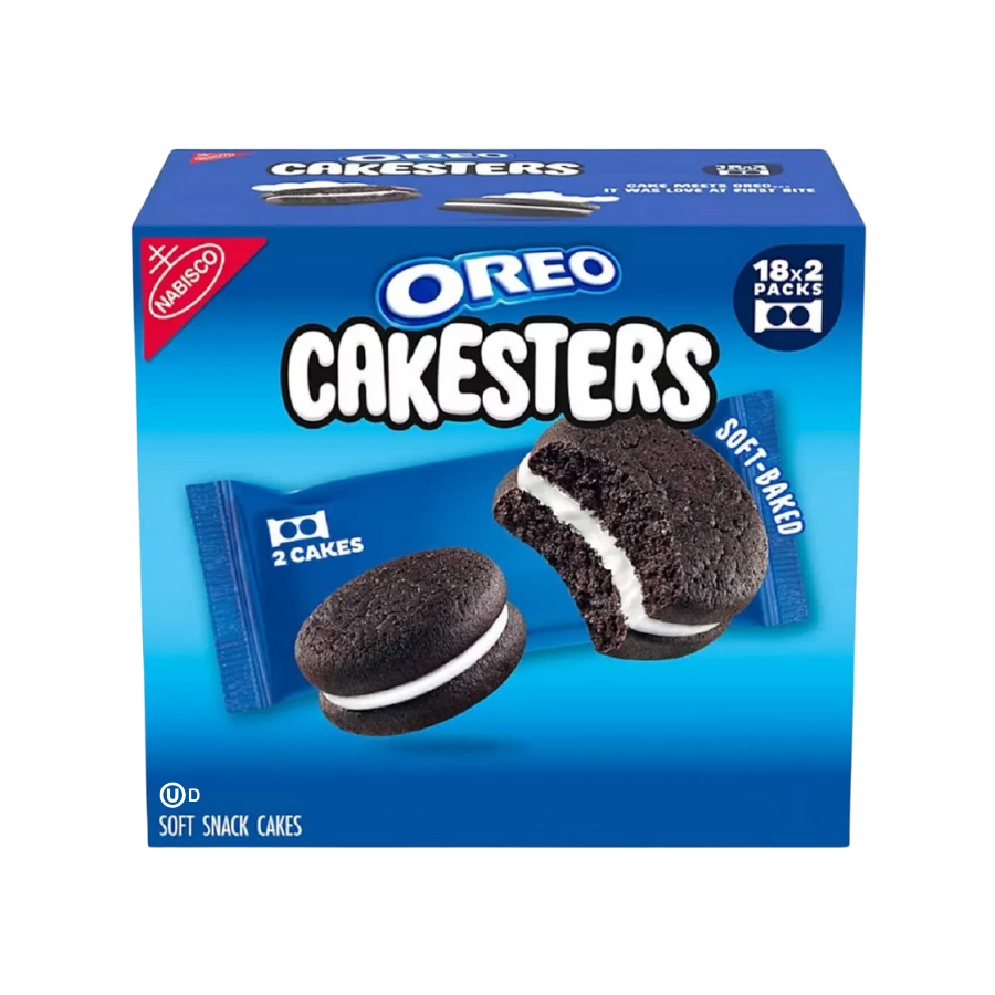 3 PACK (10) Oreo Cakesters Pastelitos Suaves (18 Pack - 2.02 Oz) - Imagen 1