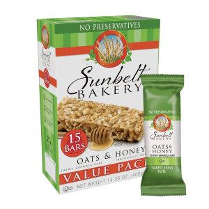 Sunbelt Bakery Oats & Honey Granola Bars (15 Bars - 14.26 Oz)