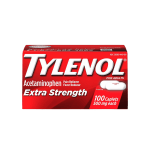 Tylenol Extra Strength con 500 mg de Acetaminofeno, Analgésicos Caja de 100 Tabletas