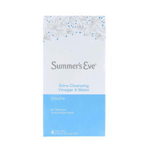 Summer's Eve Extra Cleansing Vinegar and Water Douche (4 Pack- 4.5 fl Oz )