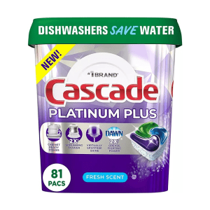 Cascade Lavavajillas En Cápsulas Platinum Plus (1.25 Kg)