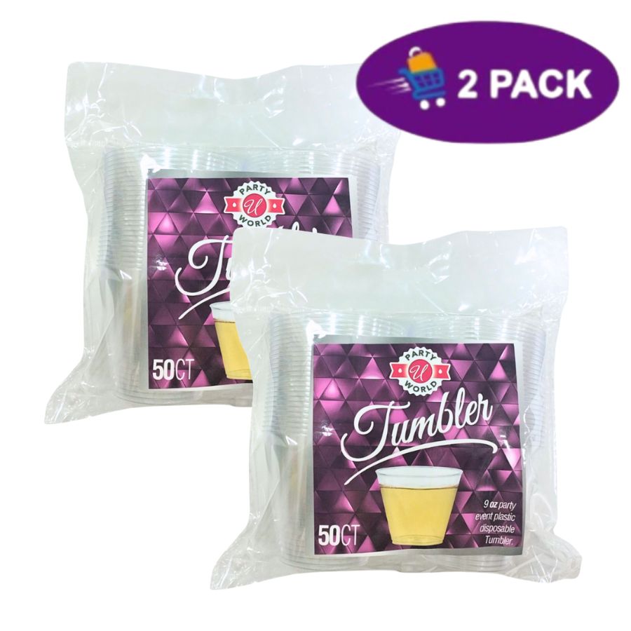 WhatsApp Image 2026-01-30 at 10.55.17 AM Party World Vasos Transparente Desechables 50 Ct. (9 Oz) 2 x $12.00 - Imagen 1
