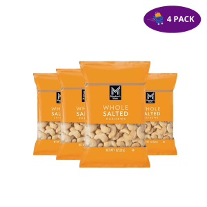 Member's Mark Cashew Whole Salted (1 Oz) 4 x $4.00