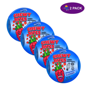 Oppenheimer Chewy Bites Candy Dispenser Raspberry Flavor (1.5 Oz) 4 x $4.00