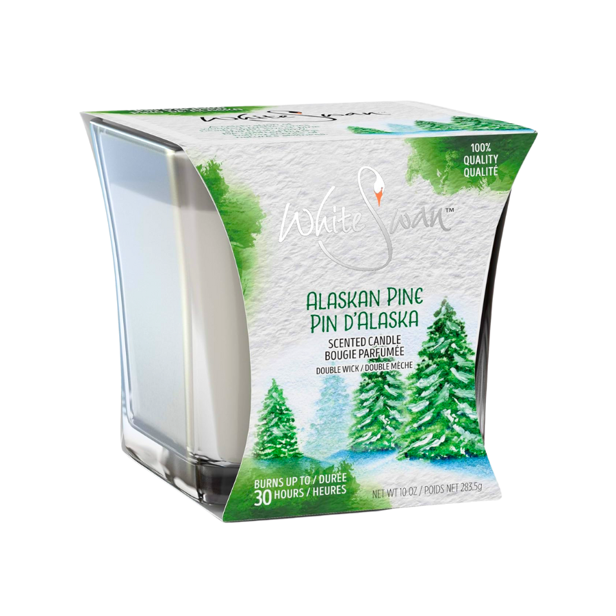 6 Velas Aromizantes White Swan Alaskan Pine 10 OZ - Imagen 1