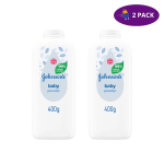 Johnsons Baby Powder Natural (400 Ml) 2 x $10.00
