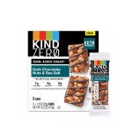 KIND Zero Added Sugar Bars, Dark Chocolate Nuts & Sea Salt (5 Ct., 1.2 Oz)