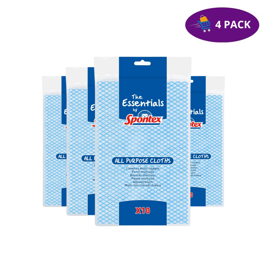 7 Spontex Essentials All Purpose Cloths 4 x $6.00 - Imagen 1