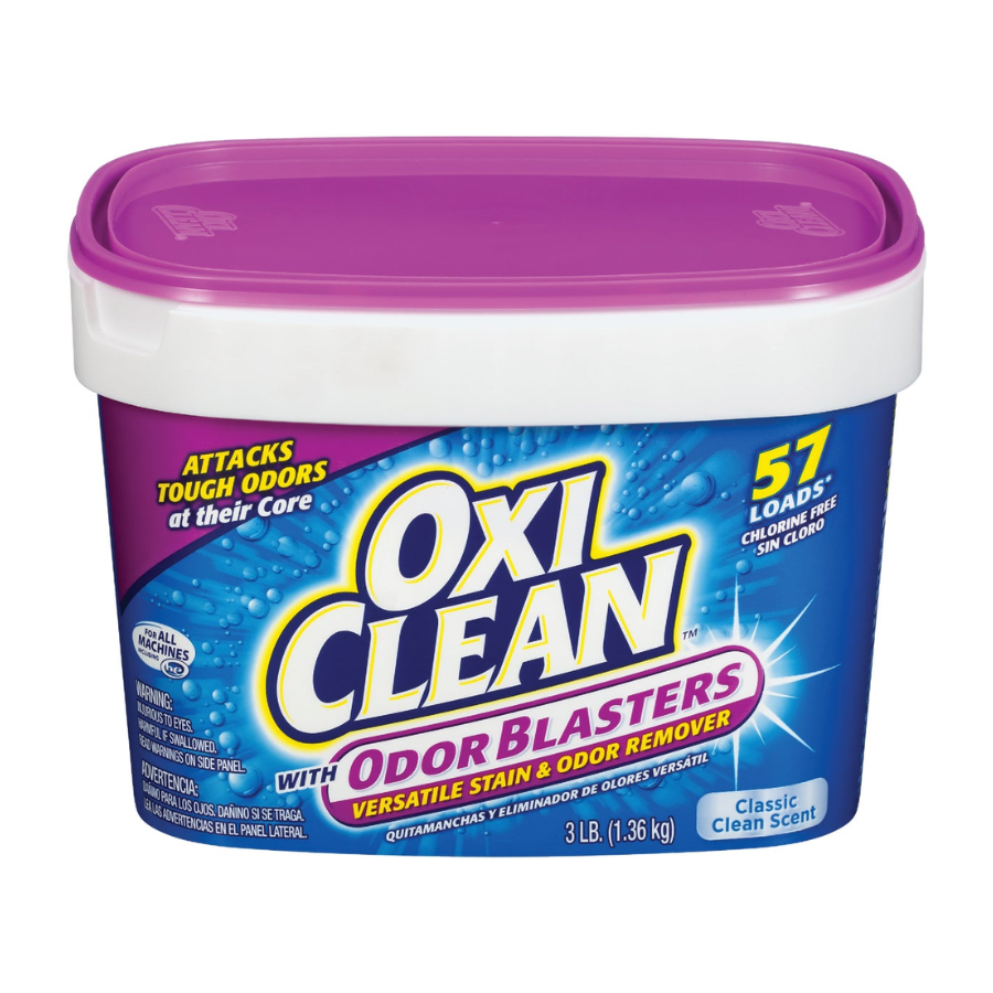 1 OxiClean con Desintegradores de Olores, Quitamanchas y Olores Versátil 3 Lb - Imagen 1