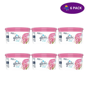 Glade Mini Gel Para Autos Aromatizante Floral Perfection (70g) 6 x $9.00