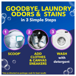 OxiClean con Desintegradores de Olores, Quitamanchas y Olores Versátil 3 Lb - Imagen 2