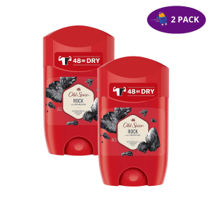 Old Spice Rock Charcoal Deodorant Stick (50 mL) 2 x $8.50