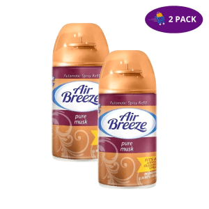 Air Breeze Pure Musk Automatic Spray Refill (6.2 Oz) 2 x $7.00