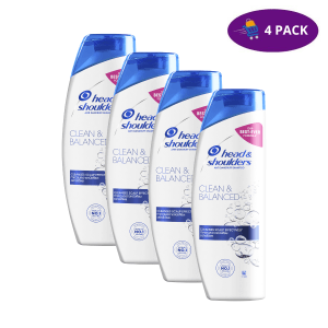 Head & Shoulders Shampoo Clean & Balanced (170 mL)  4 x $10.00