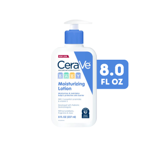 CeraVe Baby Body Gentle Moisturizing Body Lotion Fragrance Free  (8 Oz)