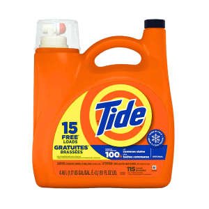Tide Liquid Laundry Detergent Original 115 Loads (151 Fl. Oz)