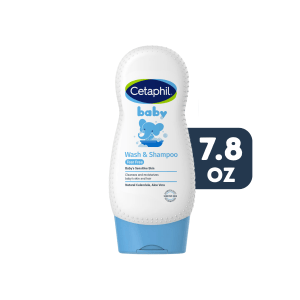 Cetaphil Baby Shampoo & Wash with Aloe Vera and Natural Calendula ( 7.8 Oz)