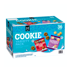 Members Mark Mini Cookies Variety Pack  (36 Und - 1 Oz)