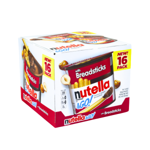 Nutella Hazelnut Spread And Breadsticks  (16 Pack - 1.8 Oz)