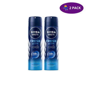Nivea Fresh Active Original Deodorant for Men (150ml)  2 x $10.00