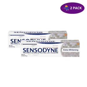 Sensodyne Pasta Dental Extra Whitening Sensitive Protection  (6 Oz) 2 x $11.00