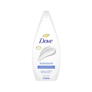 Jabón De Baño Dove Hidratante Limpieza Delicada 720 Ml