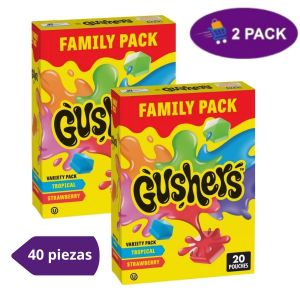 Gushers Fruit Snacks Strawberry-Tropical (40 ct-16 Oz) X $15.00