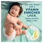 Pañales  Pampers Baby Diapers Pure Protection (88 Piezas) Etapa 5 - Imagen 2