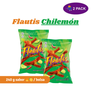 Totopo Flautis Chilemón (240 gramos) 2 x $9.00