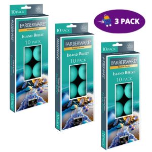 Velas Aromaticas Farberware Tealight Island Breeze (3 Pack) $4.00