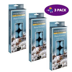 Velas Aromaticas Farberware Tealight Candle Fresh Cotton (3 Pack) $4.00